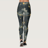 Hemels Sterrenbeeld Patroon (1) Leggings (Achterkant)