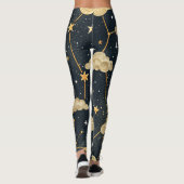 Hemels Sterrenbeeld Patroon (2) Leggings (Achterkant)