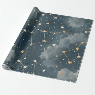 Hemels Sterrenbeeld Patroon (4) Cadeaupapier