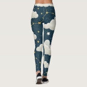 Hemels Sterrenbeeld Patroon (6) Leggings (Achterkant)