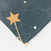 Hemels Sterrenbeeldpatroon (4) Fleece Deken (Hoek)