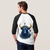 Hemels Stier Stier T-Shirt Ontwerp (Achterkant volledig)