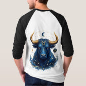 Hemels Stier Stier T-Shirt Ontwerp (Achterkant)