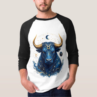 Hemels Stier Stier T-Shirt Ontwerp