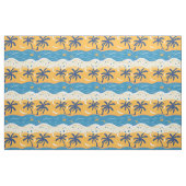 Hemels strand bij nacht stof (Fat Quarter)