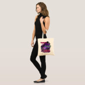 hemels tote bag (Voorkant (model))