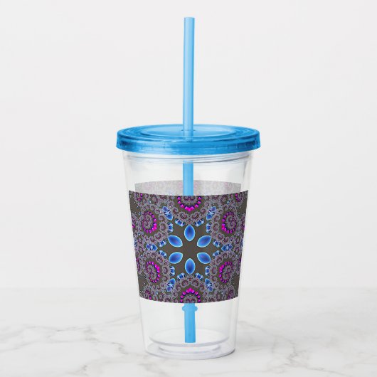 Hemels Werveling Acryl Drinkbeker (Voorkant)