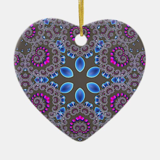Hemels Werveling Keramisch Ornament (Voorkant)