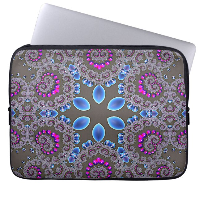 Hemels Werveling Laptop Sleeve (Voorkant)
