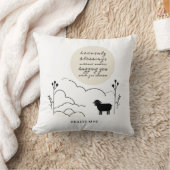 hemels zegeningsgebed | Neutrale kleuren | Schaap Kussen (Deken)