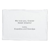 hemels zegeningsgebed | Neutrale kleuren | Schaap Kussensloop (Achterkant)