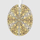 Hemels Zon Acryl Ornament (voorkant)