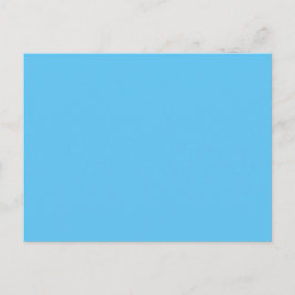 Hemelsblauw #5EC5F3, Blauwe Hosta Briefkaart