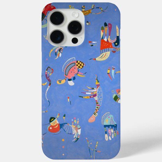 Hemelsblauw, Kandinsky Fine Art Case-Mate iPhone Case (Achterkant)