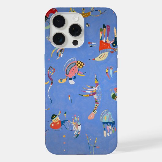 Hemelsblauw, Kandinsky Fine Art iPhone Hoesje (Achterkant)