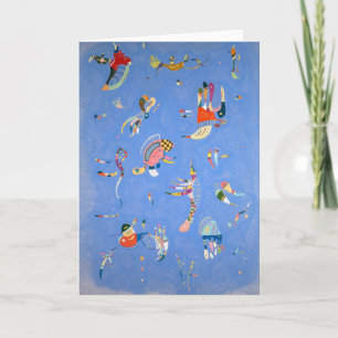 Hemelsblauw Kandinsky Kaart