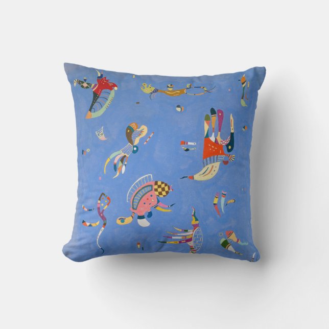 Hemelsblauw | Kandinsky | Kussen (Voorkant)