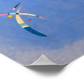 Hemelsblauw | Kandinsky | Poster (Hoek)