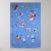 Hemelsblauw | Kandinsky | Poster (Voorkant)