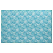 Hemelsblauw & Wit Koraal Textuur Stof (Yard (91,4 cm))