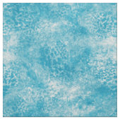 Hemelsblauw & Wit Koraal Textuur Stof (Swatch)