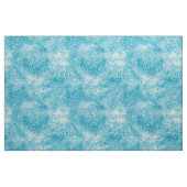 Hemelsblauw & Wit Koraal Textuur Stof (Fat Quarter)