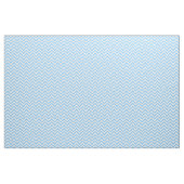Hemelsblauw Wit LG Chevron ZigZag Patroon 12I Stof (Yard (91,4 cm))