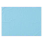 Hemelsblauwe Effen Kleur Tafelkleed (Voorkant (Horizontaal))