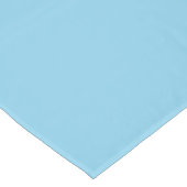 Hemelsblauwe Effen Kleur Tafelkleed (Gekanteld)