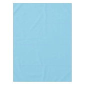 Hemelsblauwe Effen Kleur Tafelkleed (Voorkant)