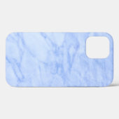 Hemelsblauwe Marmer Case-Mate iPhone Case (Achterkant (horizontaal))