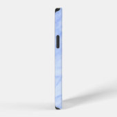 Hemelsblauwe Marmer iPhone Hoesje (Rechterkant)