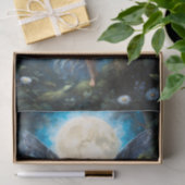 Hemelsblauwe Sprookjesweefsel Tissue Papier (Geschenk)