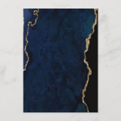 Hemelsblauwe Trouw Maan Midden in de Sterren Informatiekaartje (Achterkant)