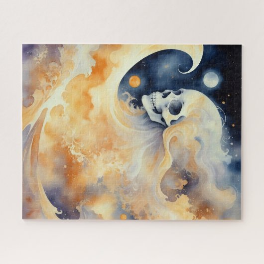 hemelschedel legpuzzel (Horizontaal)