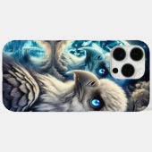 Hemelse Adelaar kijkt over gloeiende oceaan Case-Mate iPhone Case (Achterkant (horizontaal))