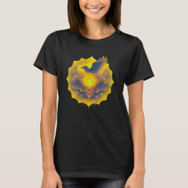 Hemelse Adelaar Mandala Spirituele Energie T-shirt