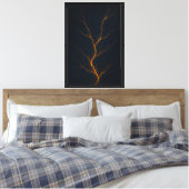 Hemelse aderen canvas afdruk (Insitu (Slaapkamer))