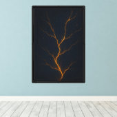 Hemelse aderen canvas afdruk (Insitu (Houten vloer))