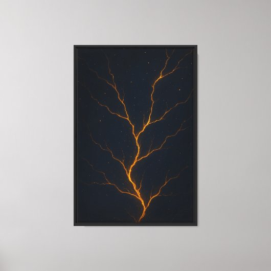 Hemelse aderen canvas afdruk (Voorkant)