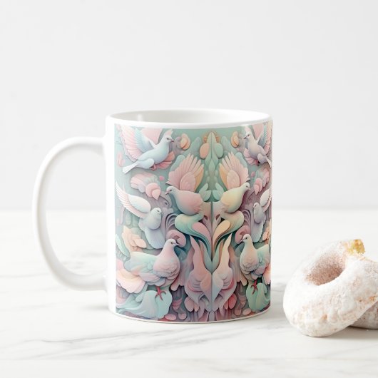 "HEMELSE AFDALING" KOFFIEMOK (Met donut)