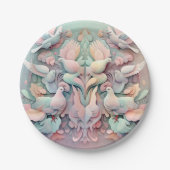 HEMELSE AFDALING" PAPIEREN BORDJE (Voorkant)