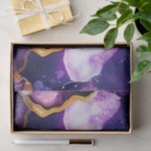 Hemelse Agaat | Kosmisch Abstract Mineraal Patroon Tissuepapier (Geschenk)