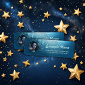 Hemelse alliantie tussen de wolf en de mooie vrouw etiket