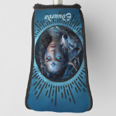 Hemelse alliantie tussen de wolf en de mooie vrouw golfheadcover (Draai 90)