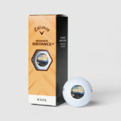 Hemelse Amerikaanse vlag in de lucht, Zouave Burge Golfballen (Verpakking)