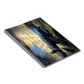 Hemelse Amerikaanse vlag in de lucht, Zouave Burge Notitieboek (Rechterzijde)