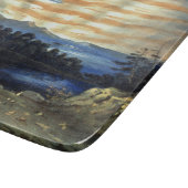 Hemelse Amerikaanse vlag in de lucht, Zouave Burge Snijplank (Hoek)