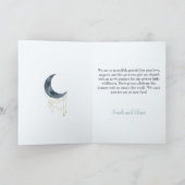 Hemelse Aquarel Wolken Baby Shower Bedankt (Binnen)