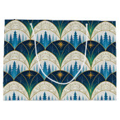 Hemelse Art Deco Bos Vakantie  Groot Cadeauzakje (Achterkant)